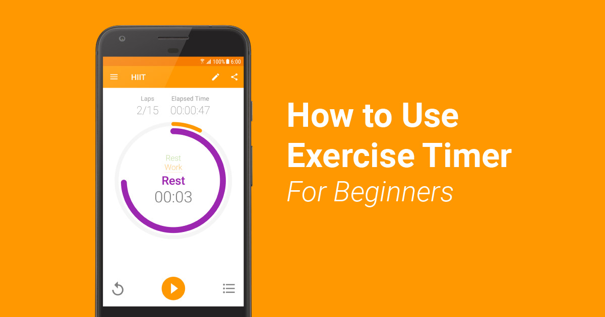How to use Exercise Timer