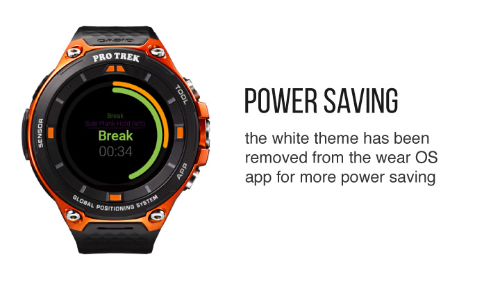 Wear OS Power Saving